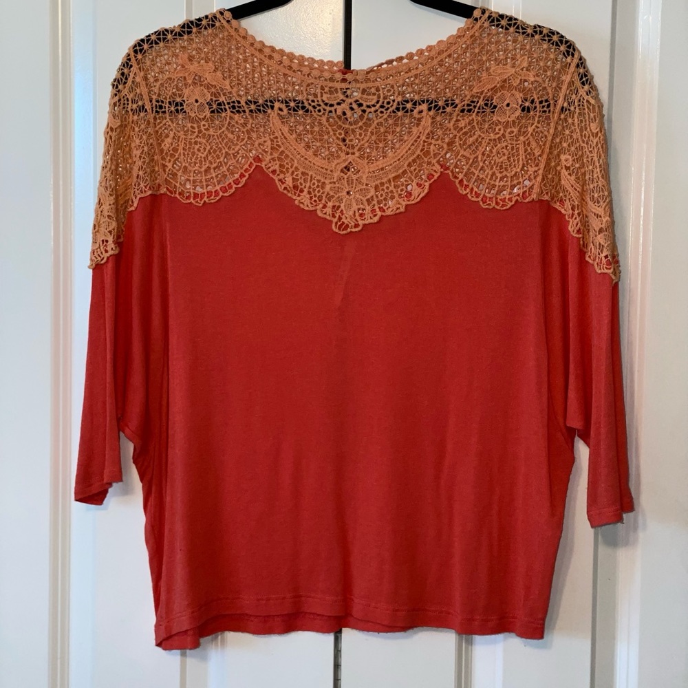 Coral M Tunic